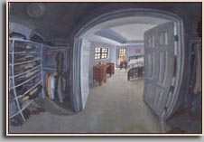 VIEW FROM OUR CLOSET 2007 oil/canvas 23" x 33"